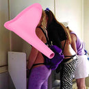 2pcs Women Girls Portable Urinal Outdoor Stand Up Pee Urination Device Pink