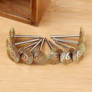 10pc Mini Wire Brush Brushes Brass Cup Wheel For Grinder Drill-3x5mms or L2L9