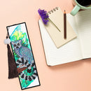 2pcs Creative DIY Diamond Painting Bookmark Leather Tassel Tags Art (SQ074)