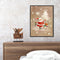 Santa Oil Paint by Numbers Hand Painted Frameless Picture Wall Home Ornament Kit