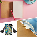 2pcs DIY Diamond Painting Leather Bookmark Butterfly Tassel Crafts (FQY030)