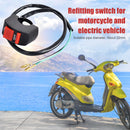 E-Bike LED Light ON/OFF Button Motorcycle Scooter Handlebar Controller Swit
