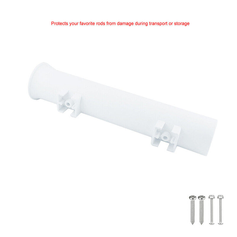 Plastic Fishing Rod Barrel Holder Vertical Inserting Pole Tube Stand Suppor