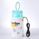 USB Travel Mug Milk Water Warmer Baby Nursing Bottle Thermostat Heater (A)