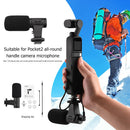3.5mm Wired Microphone Gimbal Camera Mic for DJI Pocket 2 Audio Recording Live