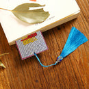 DIY Special Shape Drill Bookmark Rhinestone Page Mark Art Craft Decoration Cr
