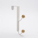 Holder Organizer Metal Hanging Shelf Hanger Over-The-Door Hook Storage Rack