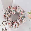 Fashion Floral Girls Women Hairband Hair Tie Hair Scrunchies Elastic