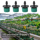 100pcs Spray Nozzle Water Dropper Garden Anti Drip Mist Irrigation Sprinkler