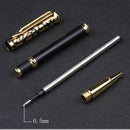 Writing Supplies Ballpoint Pen Signature Metal Rollerball Pen Black Ink