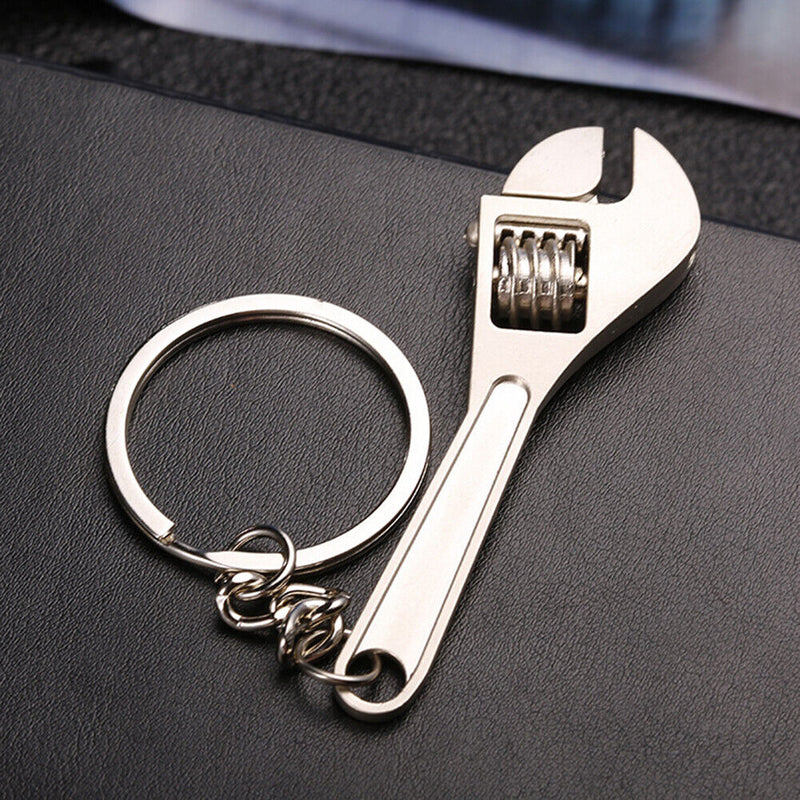 Portable Mini Wrench Keychain Car Adjustable Spanner for Bicycle Motorcycle Car