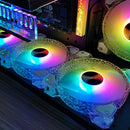 RGB Ventilador Cooler 6 PIN Heatsink Cooling Fans Chassis Fan Computer Case Fan
