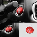 Engine Start Stop Push Button Cover Trim for Mazda 3 Axela CX-3-4-5 (Red)