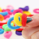 100pcs Cute Elastic Rope Baby Girl Hair Ties Ponytail HoldersHairbands Sale O4U6