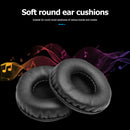 2x 60mm Headphones Earpads Soft PU Foam Round Replacement Cushions Newly