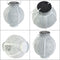 Hollowed Solar Lanterns - Outdoor Hanging Wrought Iron Landscape Lights (B)