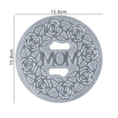 Mother's Day Series Keychain Silicone Mould Jewelry Mold S Epoxy 2Q6W DIY E9A7