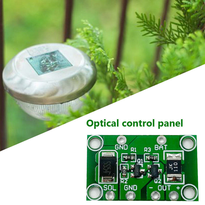 Solar Lawn Lamp Circuit Board Controller Panel Flood Lights Lantern Controller
