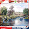 5D DIY Diamond Painting Wolf Animal Cross Stitch Embroidery Rhinestones Kit
