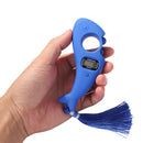 2035P Tassel Fish LCD Digital Electronic Meditation Beads Counter (Blue) Newly