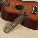 Zinc Alloy Iron Carving Bridge Switch Control Plate for TL Tele Electric Guitar