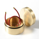 Brass Seal Cabin Medicine Drug Metal Jewelry Storage Cases Pill Holder (L) Newly