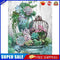 Painting By Numbers Flower DIY Oil Coloring Canvas Paint Drawing Pictures