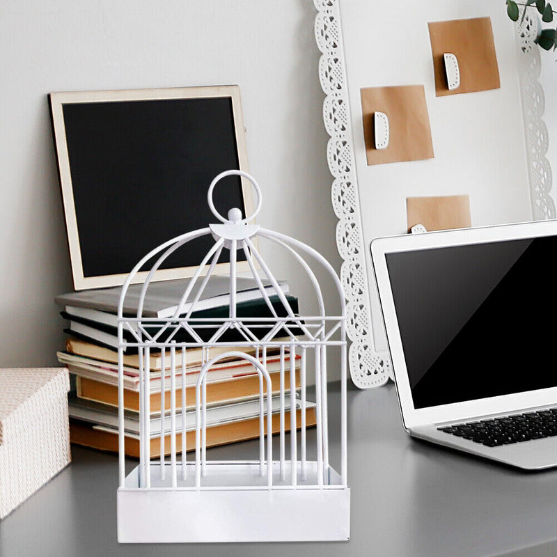 Innovative Bird Cage Mosquito Coil Rack Plate Repellent Incense Rack White Newly