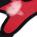 Fishing Gloves Protector Two Finger Anti-cut Outdoor Tackle Gloves (Red)