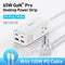 Baseus 65W GaN3 Pro Desktop Charger Power Strip Charging Station (White) Newly