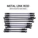 10pcs Metal Link Plastic End Rod for 1/10 RC Crawler Axial SCX10 II Parts Newly