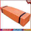 Folding Soft Mats Outdoor Camping Moisture-proof Cushion (Orange Black)