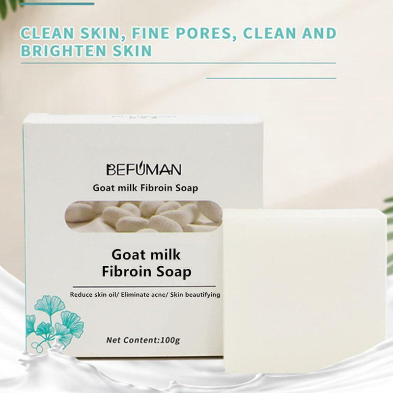 Silk Protein Skin Repair Soaps Silk Essence Soap Oil Sale Bathing 100g V1P3