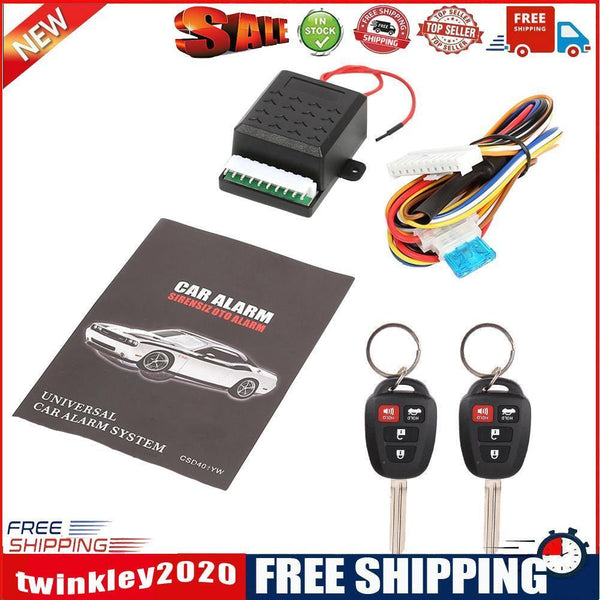 Car Remote Central Door Lock Locking Alarm Keyless Entry System 401/T401