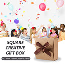 Gift Boxes 10 Packs, Kraft Paper, Presents Package Wrap (14 X 14 X 5cm) Newly