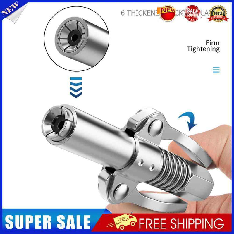 NPTI/8 10000PSI Grease Tools Couplers Heavy-Duty Quick Release Double Handle