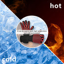 Oven Gloves, Heat Resistant Non-Slip Kitchen Safe Cooking BBQ Gloves (Red)