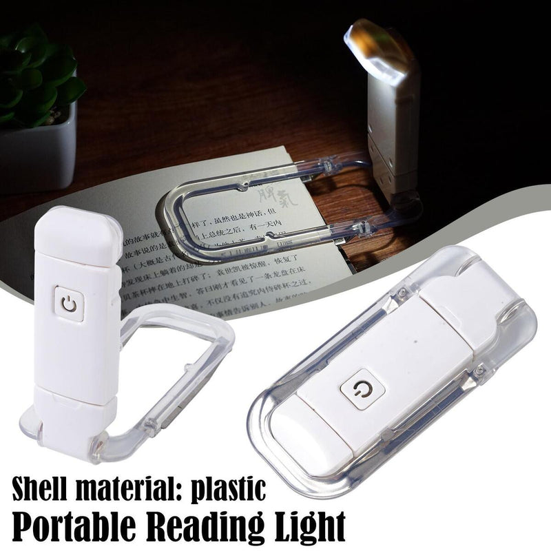 1Pcs USB Flexible Reading LED Light Clip-on Book Desk Reading Night Light Ne!