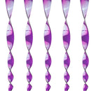 6pcs Bird Repellent Stick Reflective Spiral Deterrent Garden Decor (Purple)