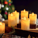Flameless LED Tealight Flickering Wedding Home Party Candles Light (5x7cm)