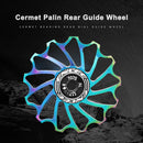 ENLEE 11T/13T Road Bicycle Rear Derailleur MTB Guide Wheel (Dazzling 11T) Newly
