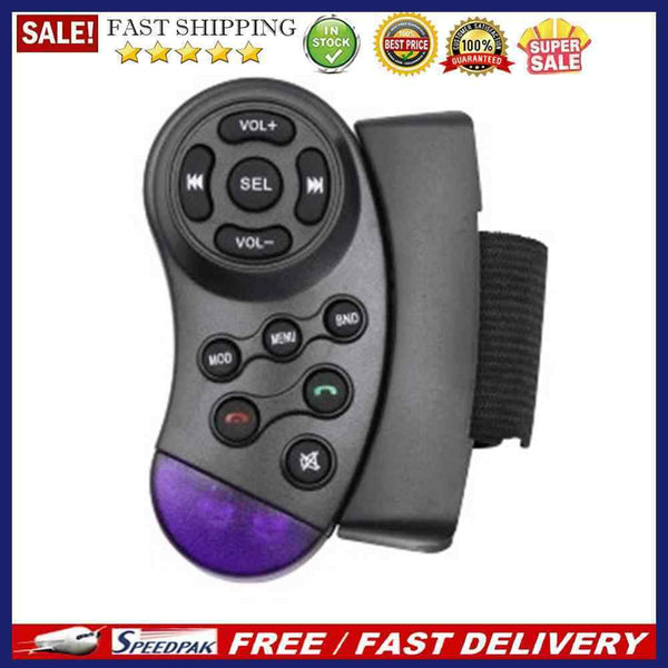 Steering Wheel Wireless Remote Control 11 Buttons for Car CD DVD MP5 Player