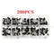 200pcs 10 Values Transistor Assortment BC327-BC558 Diode Assort Kit with Bo
