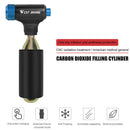 WEST BIKING CO2 Bike Tire Inflator Head for Presta Schrader Valve (Blue) Newly