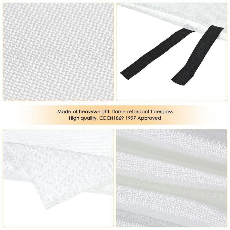 Emergency Tools Fiberglass Cloth Fire Blanket Extinguishers Tent Outfire Carpet