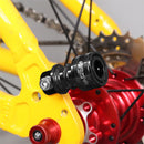 MUQZI 2pcs Bike Pedal Quick Release Buckle Pedal Frame Fixing Base (Black) Newly