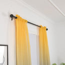 1x2.7m Gradient Tulle Curtain for Living Room Sheer Drapes Hotel Home Decorat