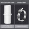 Drain Hose Connectors 2pcs Washing Machine Hose Extension + 4 Hose Clamps