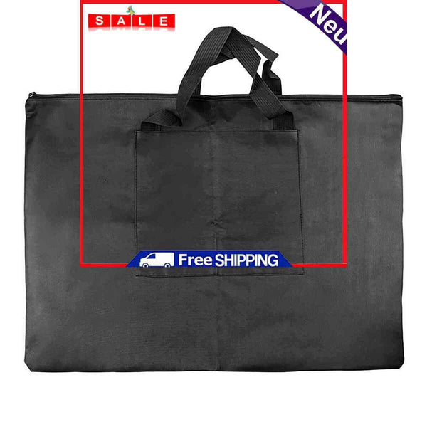 Waterproof Nylon Drawing Bag File Storage Zipper Bag Artist Portfolio Case