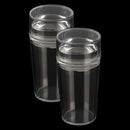 transparent Pure manicure plate Jelly Silicone Nail Nail Art Stamper Scraper